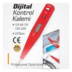 Ttta Profesyonel Dijital Kontrol Kalemi - Voltaj Ölçer Tornavida