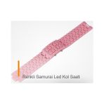 Ttta Renkli Samurai LED Kol Saati - Pembe Dijital Bileklik Saat - Çok Renkli