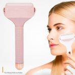 Ttta Yüz Masaj Aleti Ice Roller -Yüz - Boyun - Bacak Soğuk Masaj Silindiri - Pratik El Aleti