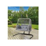 Tu Tienda Çift Kişilik Rattan Salıncak