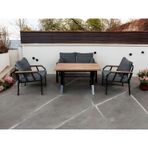 Tu Tienda Nergiz 2 1 1 Masa Bahçe Balkon Mobilyası,lacivert Lacivert
