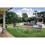 Tu Tienda Nergiz 3 1 1 Bahçe Balkon Oturma Takımı Krem