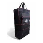 tualpticaret 5 Tekerlekli Seyahat Çantası Büyük Boy Valiz Üç Körüklü 22x46x70 Cm