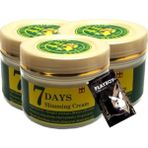 Tuba Toptaş 7 Days Ginger 3lü Adet Miracle Slimming Cream Kremi 100 ml + 1 Adet Jel Hediyeli
