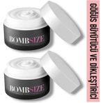 Tuba Toptaş Bombsize Kadınlara Özel Göğüs Geliştirici Dolgunlaştırıcı Sıkılaştırıcı Bakım Kremi 50 ml x 2 Adet