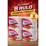Tuba Toptaş Dolce Çift Katlı Kağıt Havlu 2'li Rulo 4 Paket Yüksek Emicili Çok Amaçlı Kağıt Havlu