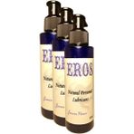 Tuba Toptaş Eros Natural Personal Lubricant Chocolata Flowers 375ML Lubricant Kayganlaştırıcı Jel x 3 Adet