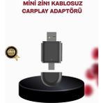 Tuba Toptaş Kablosuz Carplay Adaptörü – Bluetooth 5.4 ve Wi-Fi 6 Teknolojili Tak &amp; Çalıştır Dönüştürücü