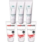 Tuba Toptaş Kaz Gagası Kremi 3X100 ml Rahatlatıcı +Redroid Rahatlatıcı Krem 3X50 ml