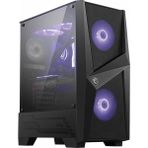 Tuba Toptaş Msı Mag Forge 100M Temperlı Cam 2X120MM 1X120MM Argb Fan Psu Yok Gamıng Siyah Kasa