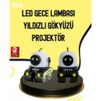 Tuba Toptaş Otomatik Döner Slaytlı Üç Parlaklık Ayarlı Projektör Lamba