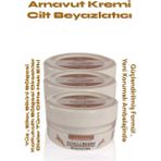 Tuba Toptaş Three Brand Whitening Cream Arnavut Kremi 100 ml Aklık Kremi x 3 Adet