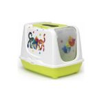 Tuba Toptaş Trendy Kapalı Kedi Tuvaleti 50 cm Yeşil