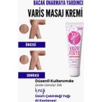 Tuba Toptaş Var.is Bölgesi Için Bacak Onarmaya Yardımcı Besleyici Varyforte Masaj Kremi 100ML