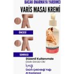 Tuba Toptaş Var.is Bölgesi Için Bacak Onarmaya Yardımcı ve Besleyici Varison Masaj Kremi 100 ml