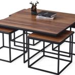 Tubihome Orta Sehpa Takımı, Ceviz