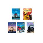 Tübitak İlk Okuma İtfaiyeciler - Gemiler - Uçaklar - Trenler - Kamyonlar 5 Kitap Set