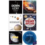 Tübitak Yayınları Derin Uzay Gökyüzünü Tanıyalım Gezegenler Görsellerle Güneş Sistemimiz Uzay Atlası Ay Gök Atlası
