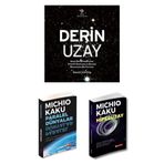 Tübitak Yayınları Derin Uzay / Govert Schilling + Hiper Uzay + Paralel Dünyalar / Michio Kaku - 3 Kitap Set