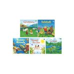 Tübitak Yayınları Güneşli Bir Gün - Çiftlikte - Gölde - Kelebek - Denizin Altında - Okul Öncesi 5 Kitap Set