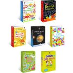 Tübitak Yayınları Resimli Bulmacalar - Sayı Zeka Matematik Bulmacaları - Gökbilim ve Uzay Kartları - Çocuklarla Yolculukta Yapılabilecek 100 Etkinlik - Düşün Çöz Eğlen Etkinlik Kartları 7li