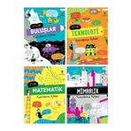 Tübitak Yayınları Stem Teknoloji-buluşlar-matematik-mimarlık Karalama 4 Kitap 10+ Yaş