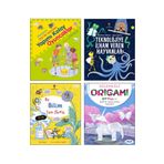 Tübitak Yayınları Teknolojiye İlham Veren Hayvanlar + Yapımı Kolay Oyuncaklar + Bu Bilim Tam Senlik + Origami /4lü Set