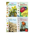 Tübitak Yayınları Tübitak Doğa Kitapları Serisi 4 Kitap(böcekler-kuşlar-ağaçlar-deniz Kıyısı)