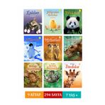 Tübitak Yayınları TÜBİTAK Hayvanlar Serisi | İlk Okuma 9 Kitaplık Set | 6+ Yaş İçin Eğitici & Renkli Bilim Kitapları