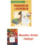 Tübitak Yayınları Yanardağlar ve Depremler - Resimli Etkinlik Kitabı + Masallar - Hayır