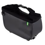 Tubus Carrier Systems GmbH Unisex – Yetişkin Racktime System Yves 2.0 Bisiklet Sporları için Sırt Çantası, Oniks Siyah, Tek Boy