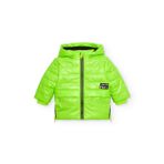 Tuc Tuc Erkek Çocuk Neon Yeşil Puffer Kapüşonlu Mont