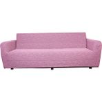 Tuchmall Koltuk Örtüsü Kaliteli Jakarlı Kumaştan Çekyat-Kanepe Kılıfı Yıkanabilir 3 Kişilik - 180 x 230 cm - Pembe