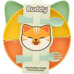Tucklebery Kitty Mama Tabağı - 7 Parça Tropik (3 Adet)