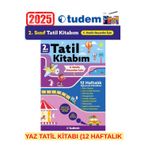 Tudem 2.Sınıf (2.Sınıftan 3.Sınıfa Geçenler İçin)12 Haftalık Etkinlikli Yaz Tatil Kitabı+Kalem