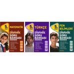 Tudem 2025 5. Sınıf Matematik Türkçe + Fen Dinamik Soru Bankası Seti 3 Kitap Yeni Müfredat