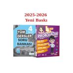 Tudem 4. Sınıf Tüm Dersler Soru Bankası -Pruva 4.Sınıf Problemler