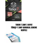 Tudem 7.Sınıf 3 Boyut Türkçe*7.Sınıf Kurumsal Deneme Hediyeli