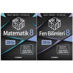 Tudem 8. Sınıf Matematik + Fen Bilimleri 3 Boyut Seti 2 Kitap 2023