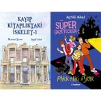 Tudem Yayın Grubu Kayıp Kitaplıktaki Iskelet - 1 ve Süper Gazeteciler 2 Parktaki Esrar (Mavisel Yener - Aytül Akal)