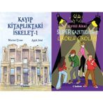 Tudem Yayın Grubu Kayıp Kitaplıktaki Iskelet - 1 ve Süper Gazeteciler 3 Likörlü Çikolata (Mavisel Yener - Aytül Akal)