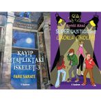 Tudem Yayın Grubu Kayıp Kitaplıktaki Iskelet - 3 Fare Sarayı ve Süper Gazeteciler 3 Likörlü Çikolata (Mavisel Yener - Aytül Akal)