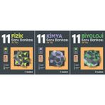 Tudem Yayınları 11. Sınıf Fizik Kimya Biyoloji Soru Bankası Seti 3 Kitap 2023
