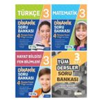Tudem Yayınları 3. Sınıf 4' Lü Set (Dinamik Serisi + Tüm Dersler Soru Bankası)