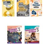 Tudem Yayınları 3. Sınıf Tüm Dersler Konu Anlatımlı +Soru + Deneme + Okuduğunu Anlama +Problem Seti