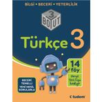 Tudem Yayınları 3. Sınıf Türkçe 3 Boyut Soru Bankası