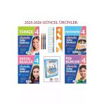 Tudem Yayınları 4. Sınıf 4'lü Dinamik Serisi Soru Bankası Serisi (Türkçe+Matematik+Fen+Sosyal Bilimler)+Hikaye Kitab