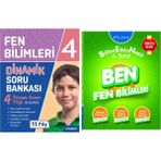Tudem Yayınları 4. Sınıf Bilfen Ben Fen Bilimleri ve Tudem Yayınları Dinamik Fen Bilimleri Soru Bankası Seti-Set4