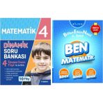 Tudem Yayınları 4. Sınıf Bilfen Ben Matematik ve Tudem Yayınları Dinamik Matematik Soru Bankası Seti - Set4