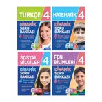 Tudem Yayınları 4. Sınıf Dinamik Soru Bankası Seti - Türkçe-Matematik-Sosyal Bilgiler-Fen Bilimleri (4 Kitap)